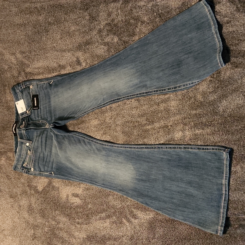Express Bell Flare jeans, NWT